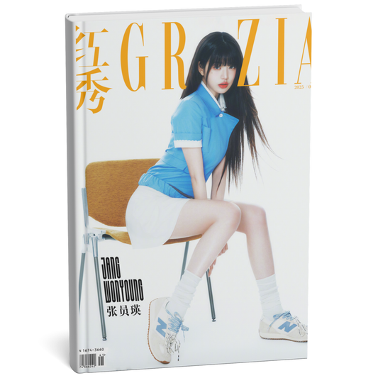 张元英JANG WONYOUNG《GRAZIA》Magazine of Issue 704 + a small card