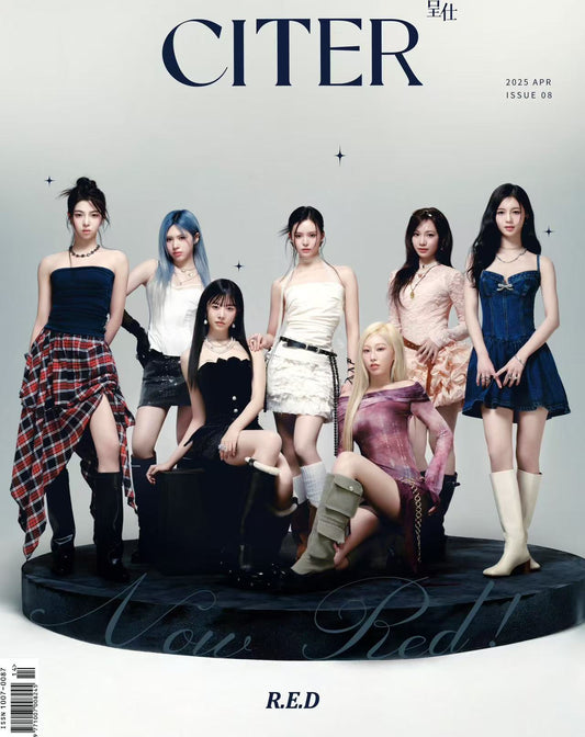 《呈仕CITER》 R.E.D封面B版杂志套装「官方授权」