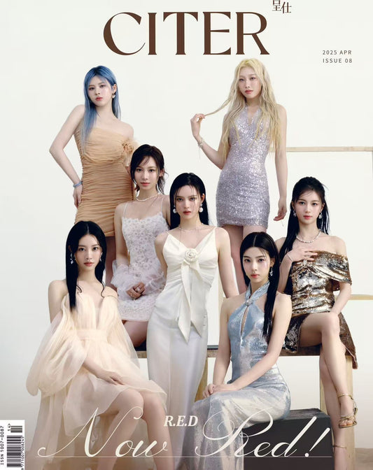 《呈仕CITER》 R.E.D封面A版杂志套装「官方授权」